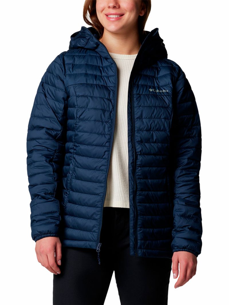 Parka-Mujer-Silver-Falls-II-Hoodie-Azul-Columbia