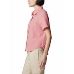 Blusa-Manga-Corta-Mujer-Silver-Ridge-3.0-Rosado-Columbia