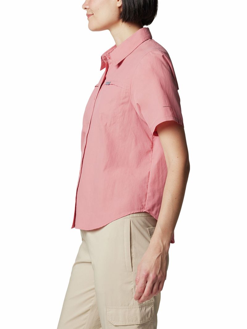 Blusa-Manga-Corta-Mujer-Silver-Ridge-3.0-Rosado-Columbia