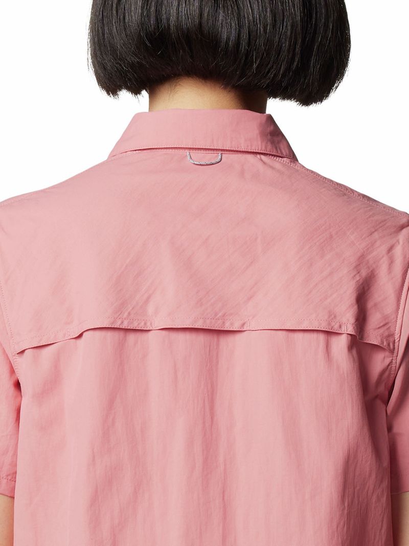 Blusa-Manga-Corta-Mujer-Silver-Ridge-3.0-Rosado-Columbia