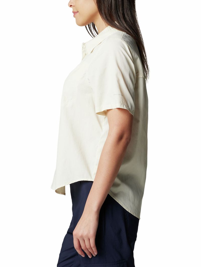 Blusa-Manga-Corta-Mujer-Silver-Ridge-3.0-Blanco-Columbia