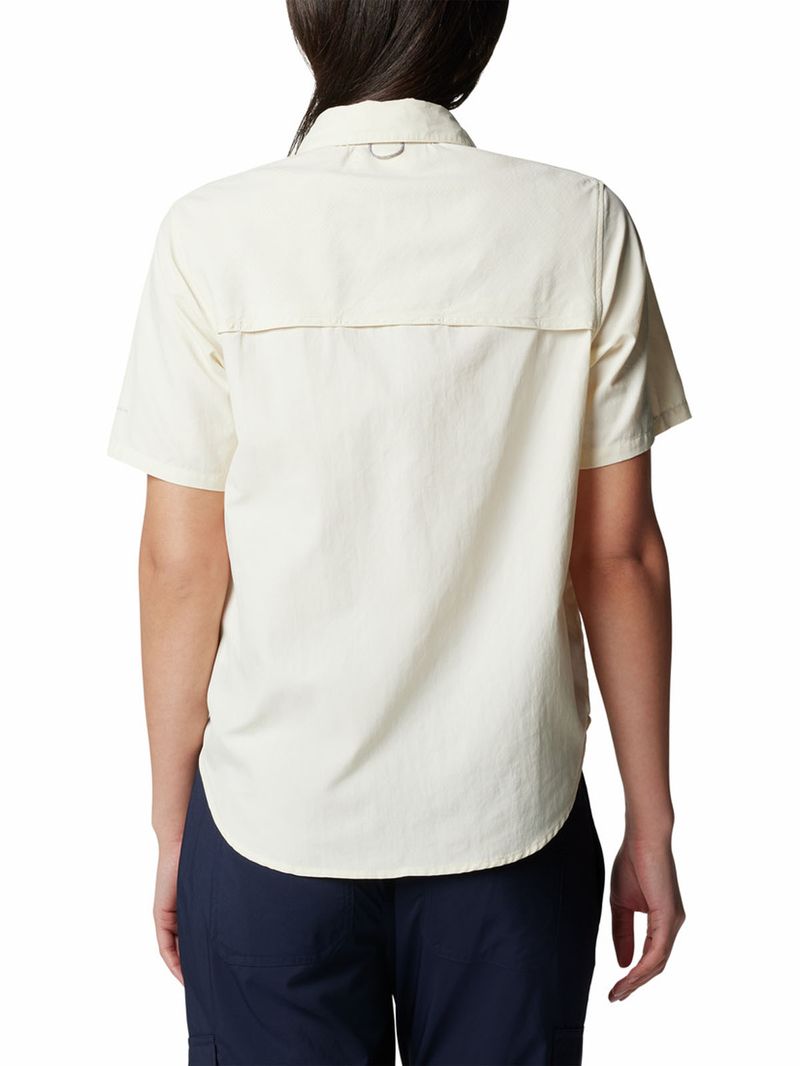 Blusa-Manga-Corta-Mujer-Silver-Ridge-3.0-Blanco-Columbia