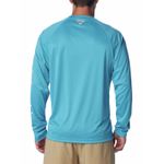 Polera-Manga-Larga-Hombre-Pfg-Terminal-Tackle-Heather-Azul-Columbia