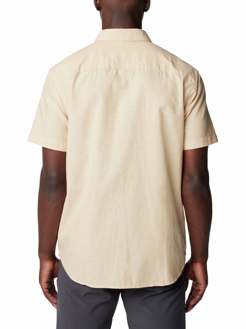 Camisa-Manga-Corta-Hombre-Rapid-Rivers-Novelty-Amarillo-Columbia
