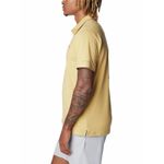 Polera-Hombre-Tech-Trail-Polo-Amarillo-Columbia