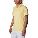 Polera-Hombre-Tech-Trail-Polo-Amarillo-Columbia