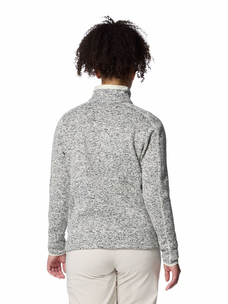 Polar-Mujer-Sweater-Weather-II-Full-Zip-Blanco-Columbia