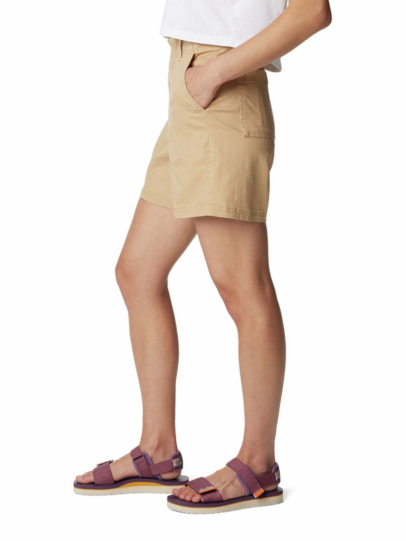 Short-Mujer-Calico-Basin-Cotton-Beige-Columbia