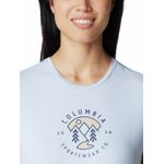 Polera-Manga-Corta-Mujer-Sloan-Ridge-Graphic-Azul-Columbia