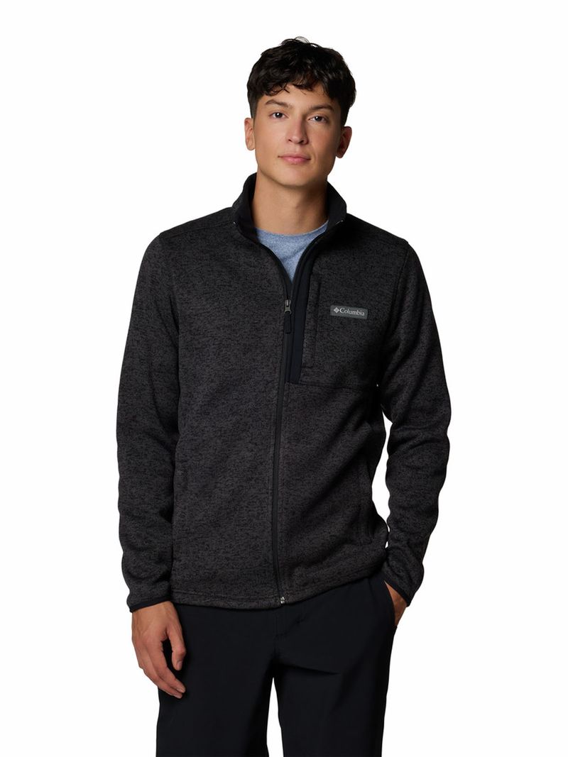 Polar Hombre Sweater Weather Full Zip Negro Columbia