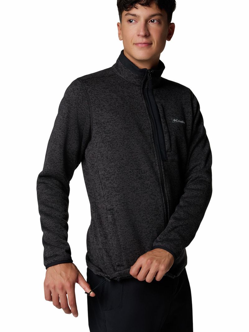 Polar Hombre Sweater Weather Full Zip Negro Columbia