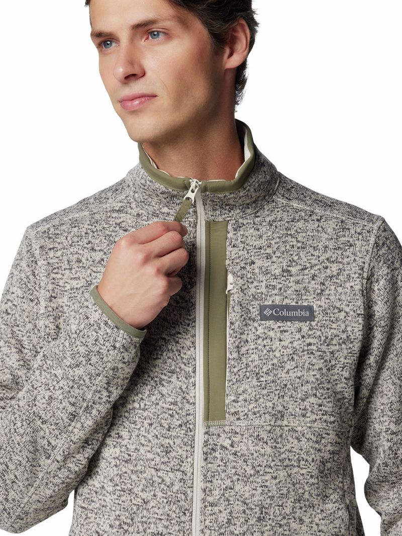 Polar-Hombre-Sweater-Weather-Full-Zip-Beige-Columbia