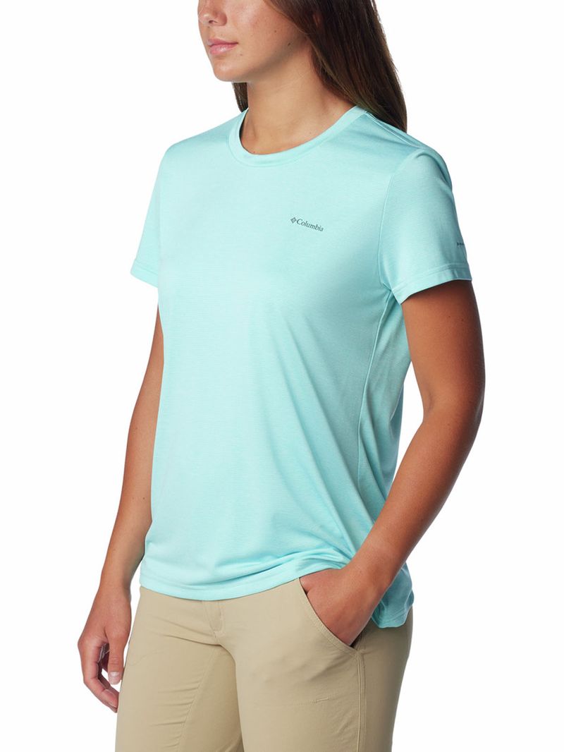 Polera-Manga-Corta-Mujer-Columbia-Hike-Crew-Celeste-Columbia