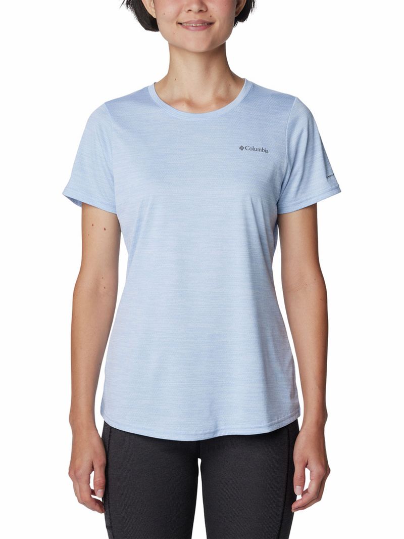 Polera-Manga-Corta-Mujer-Alpine-Chill-Zero-Azul-Columbia