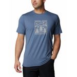 Polera-Manga-Corta-Hombre-Kwick-Hike-Graphic-Azul-Columbia