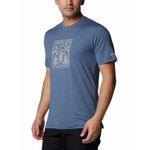 Polera-Manga-Corta-Hombre-Kwick-Hike-Graphic-Azul-Columbia