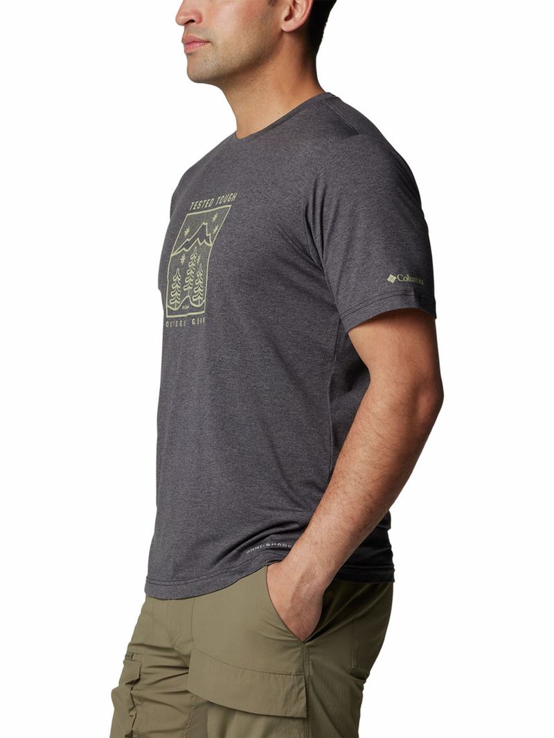 Polera-Manga-Corta-Hombre-Kwick-Hike-Graphic-Negro-Columbia
