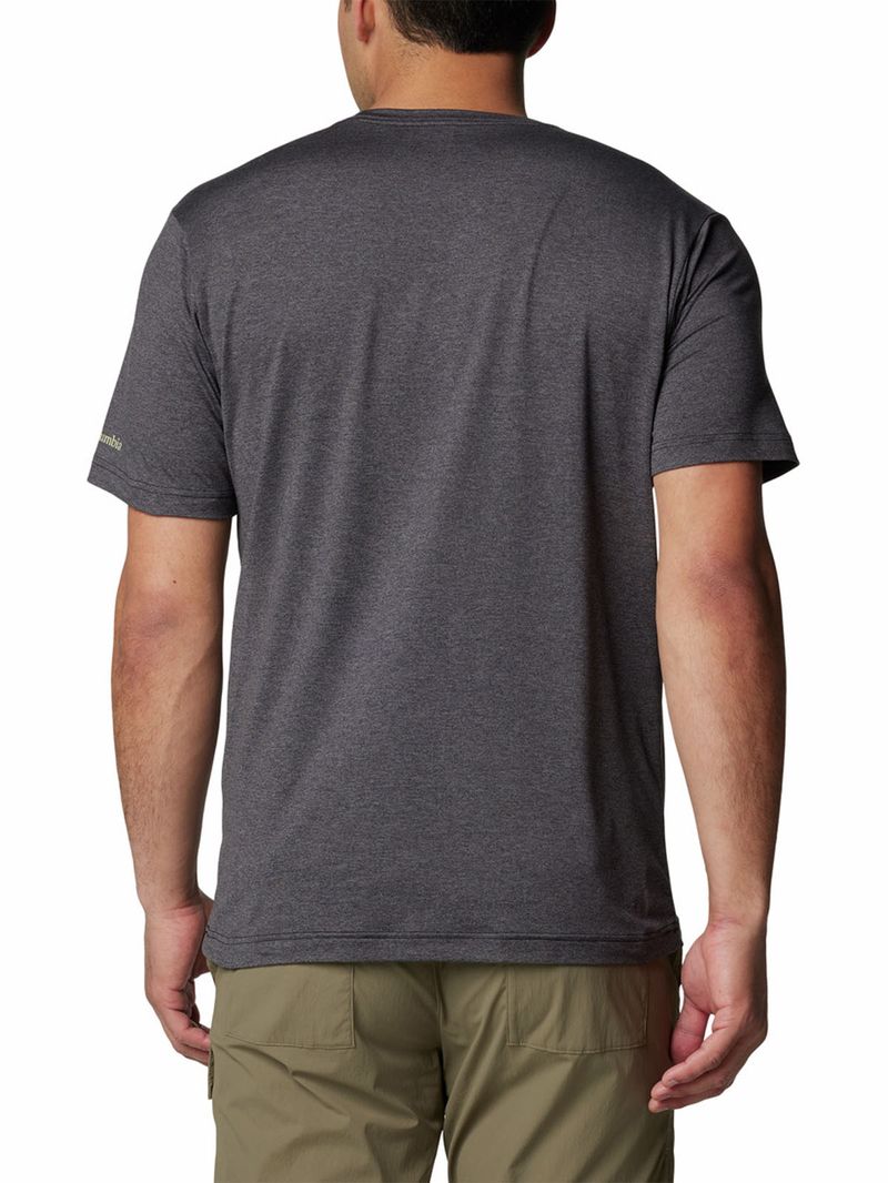 Polera-Manga-Corta-Hombre-Kwick-Hike-Graphic-Negro-Columbia