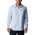 Camisa-Manga-Larga-Hombre-Silver-Ridge-Utility-Lite-Celeste-Columbia