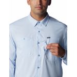 Camisa-Manga-Larga-Hombre-Silver-Ridge-Utility-Lite-Celeste-Columbia