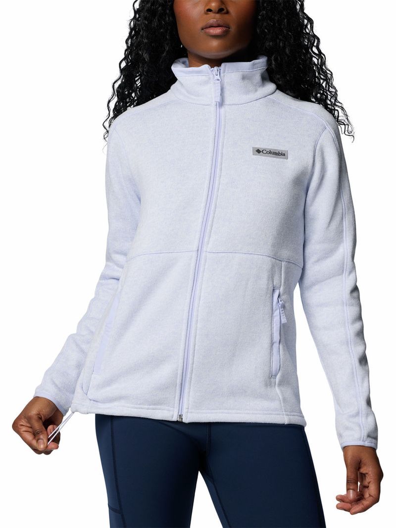 Polar Mujer Sweater Weather II Full Zip Azul Columbia