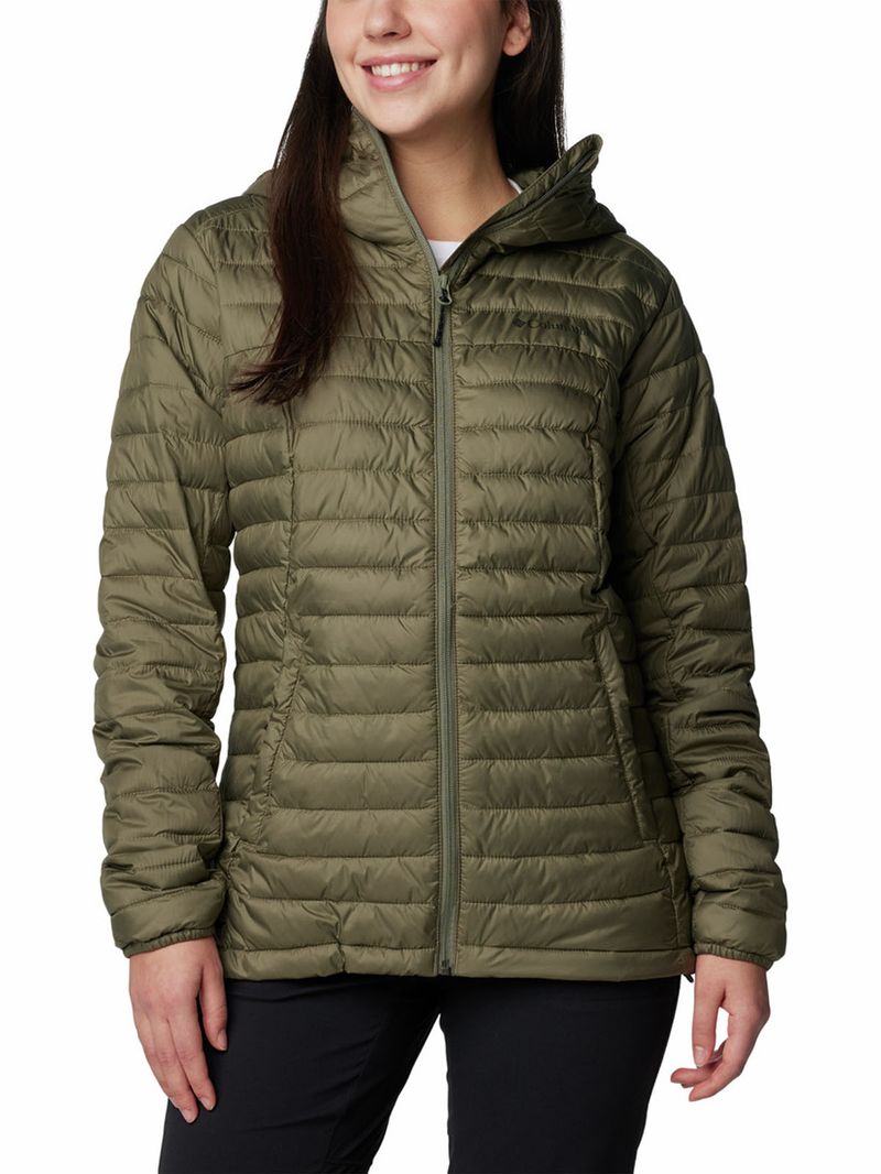 Parka-Mujer-Silver-Falls-II-Hooded-Verde-Columbia