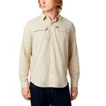 Camisa-Manga-Larga-Hombre-Silver-Ridge-2-Beige-Columbia