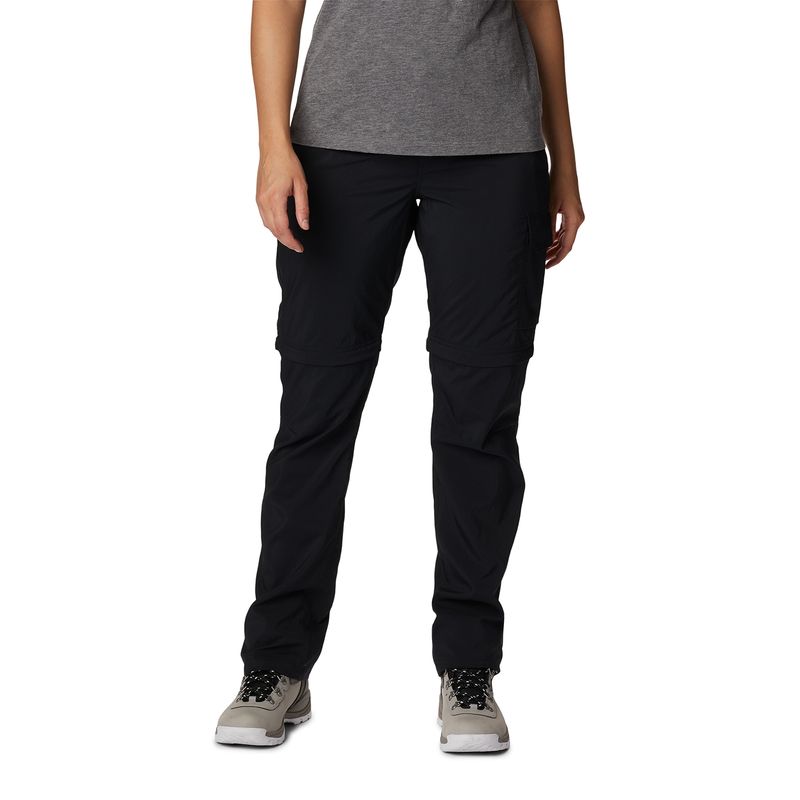 Pantalon-Mujer-Silver-Ridge-Utility-Convertible-Negro-Columbia