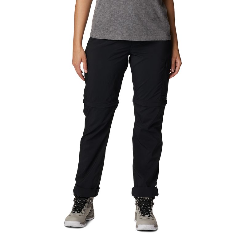 Pantalon-Mujer-Silver-Ridge-Utility-Convertible-Negro-Columbia