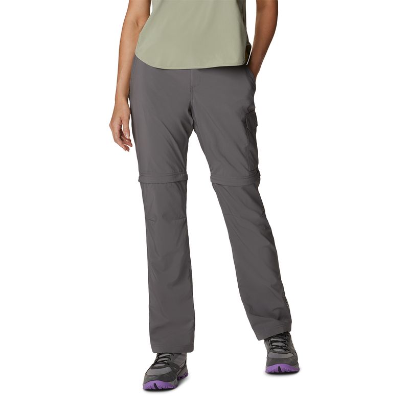 Pantalon-Mujer-Silver-Ridge-Utility-Convertible-Gris-Columbia