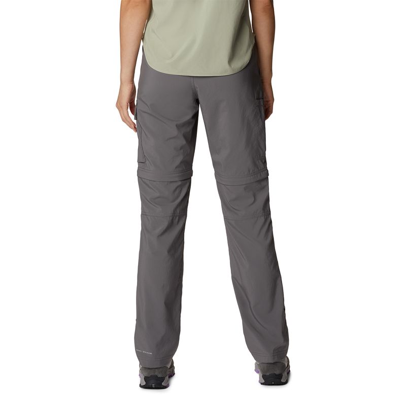 Pantalon-Mujer-Silver-Ridge-Utility-Convertible-Gris-Columbia