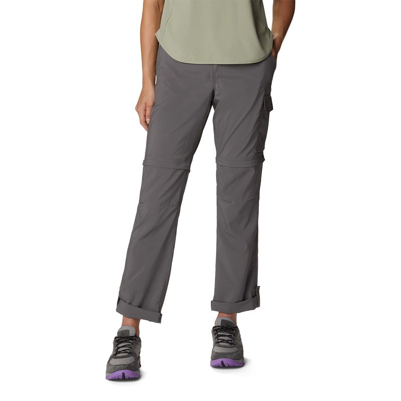 Pantalon-Mujer-Silver-Ridge-Utility-Convertible-Gris-Columbia