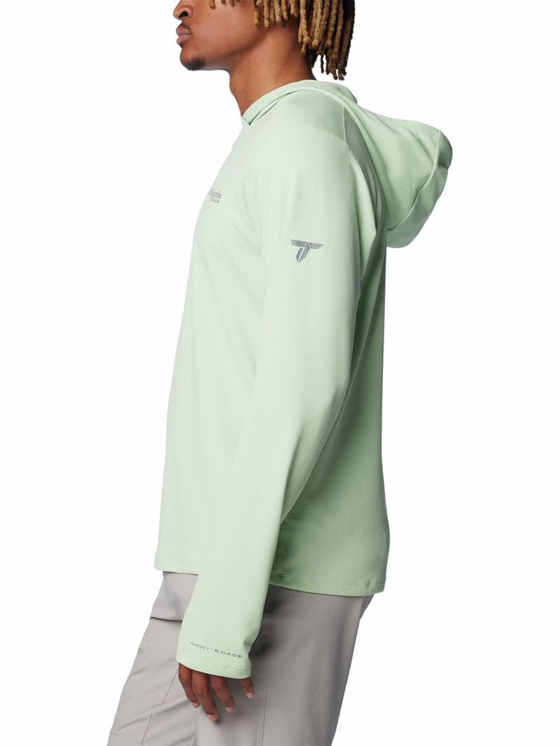Polera-Manga-Larga-Hombre-Summit-Valley-Hoodie-Verde-Columbia