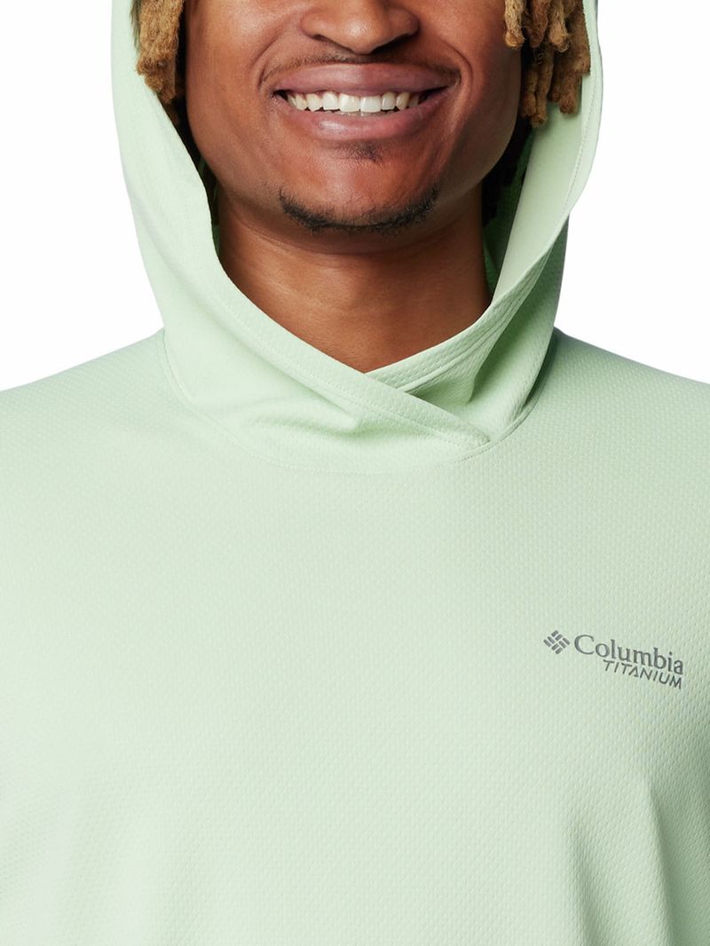 Polera-Manga-Larga-Hombre-Summit-Valley-Hoodie-Verde-Columbia