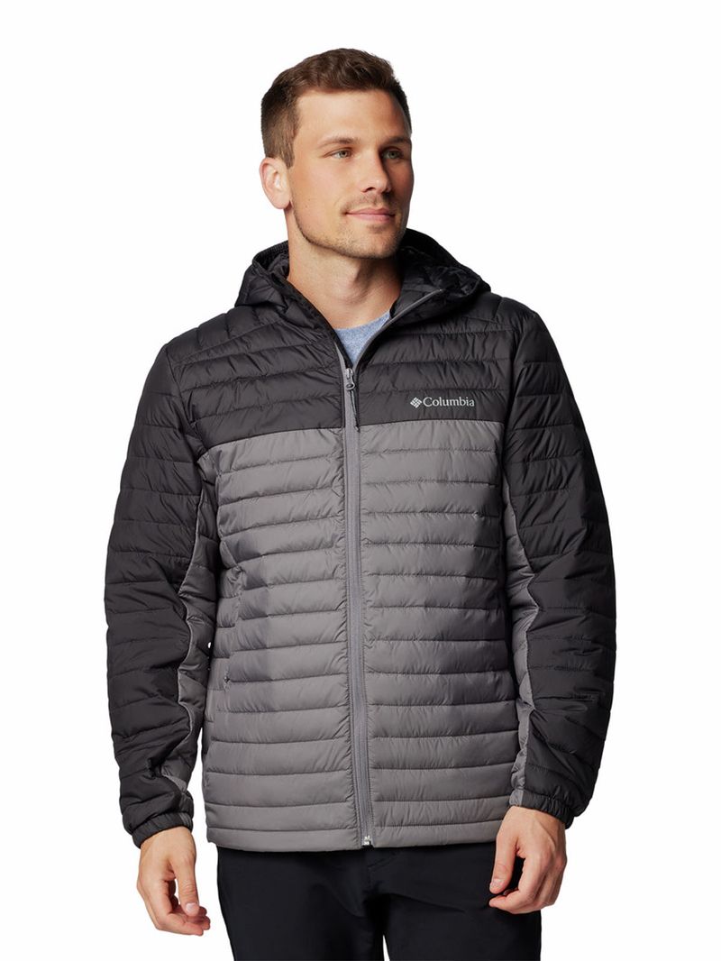 Parka-Hombre-Silver-Falls-II-Hooded-Gris-Columbia