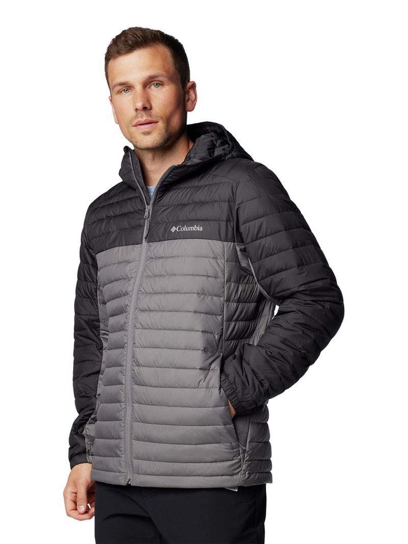 Parka-Hombre-Silver-Falls-II-Hooded-Gris-Columbia