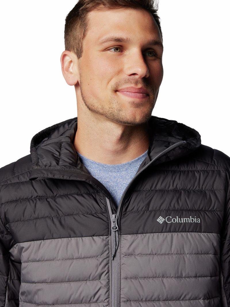Parka-Hombre-Silver-Falls-II-Hooded-Gris-Columbia
