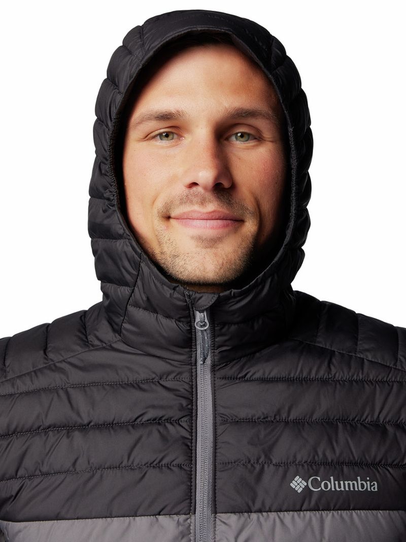 Parka-Hombre-Silver-Falls-II-Hooded-Gris-Columbia