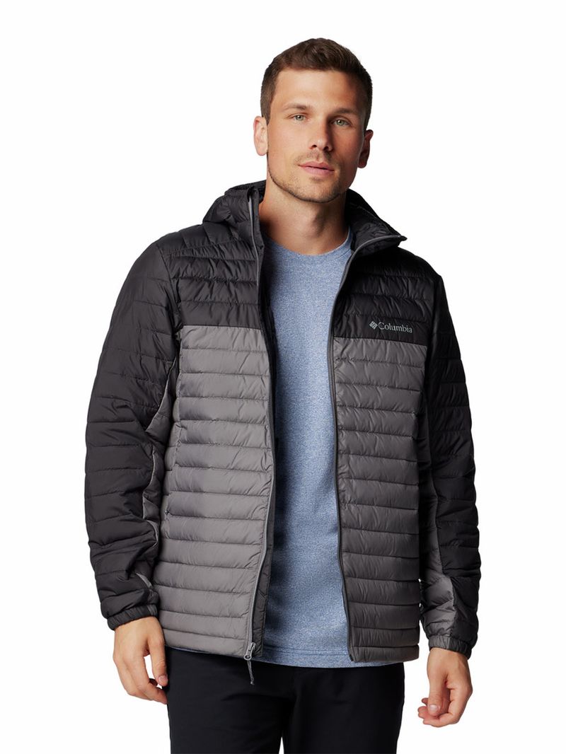 Parka-Hombre-Silver-Falls-II-Hooded-Gris-Columbia