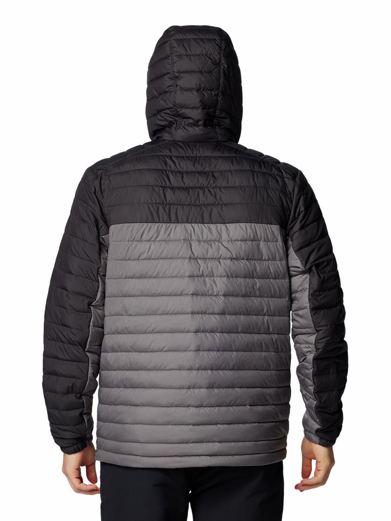 Parka-Hombre-Silver-Falls-II-Hooded-Gris-Columbia