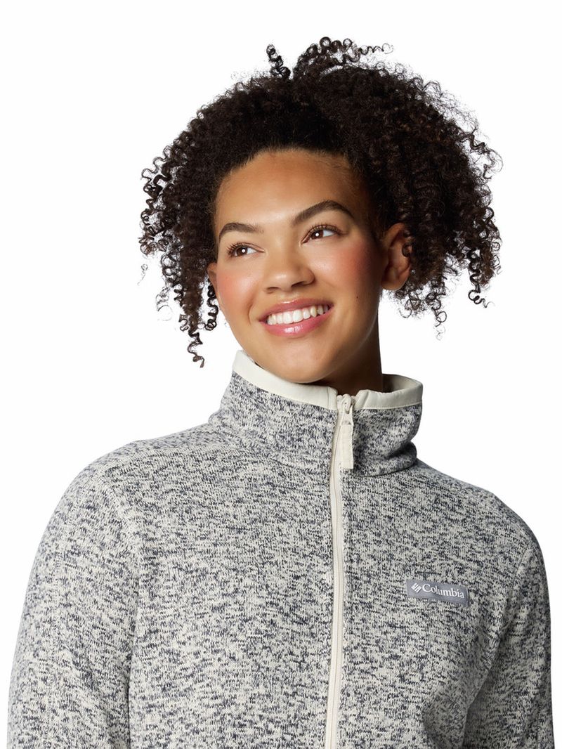 Polar-Mujer-Sweater-Weather-II-Full-Zip-Blanco-Columbia