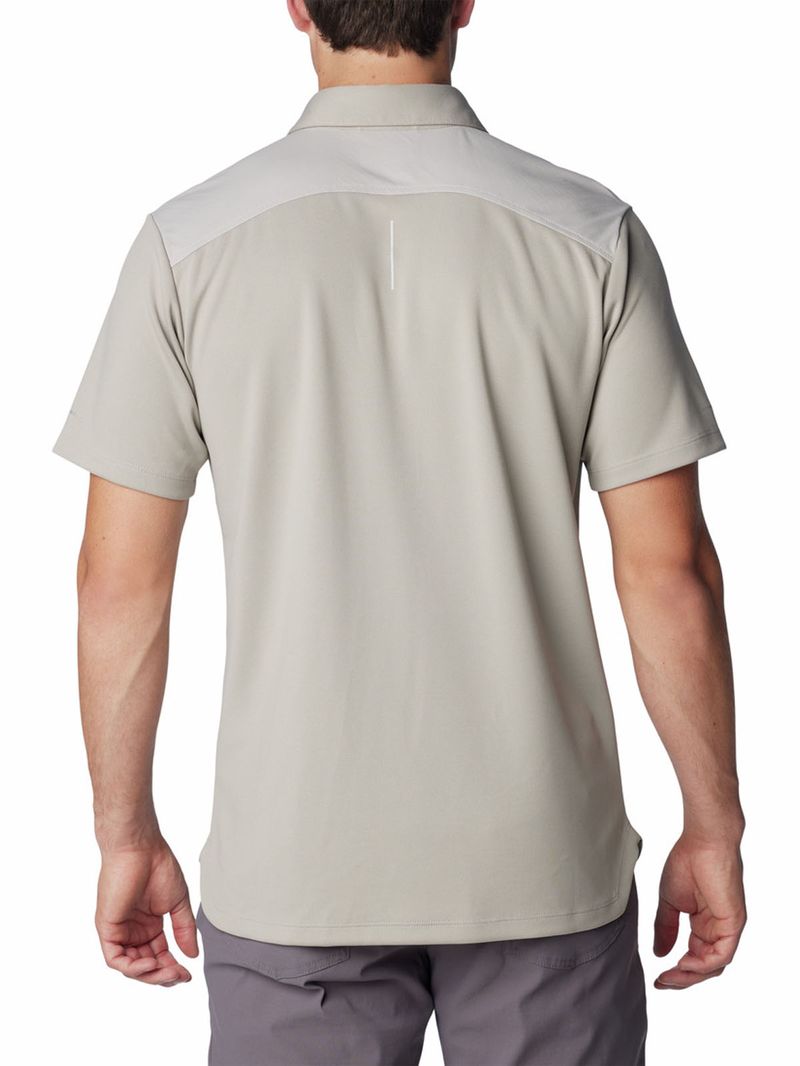 Polera-Manga-Corta-Hombre-Black-Mesa-Polo-Gris-Columbia