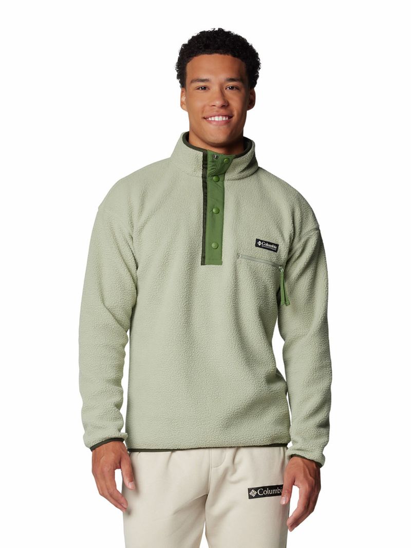 Polar Hombre Helvetia Half Snap Verde Columbia