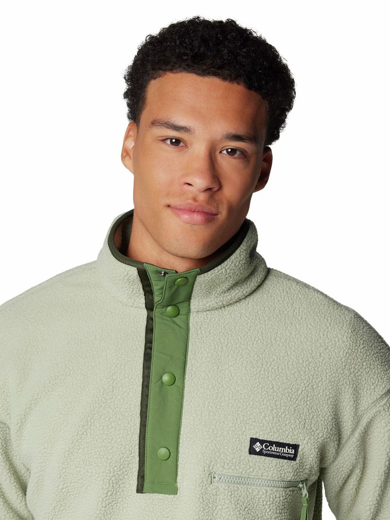 Polar Hombre Helvetia Half Snap Verde Columbia