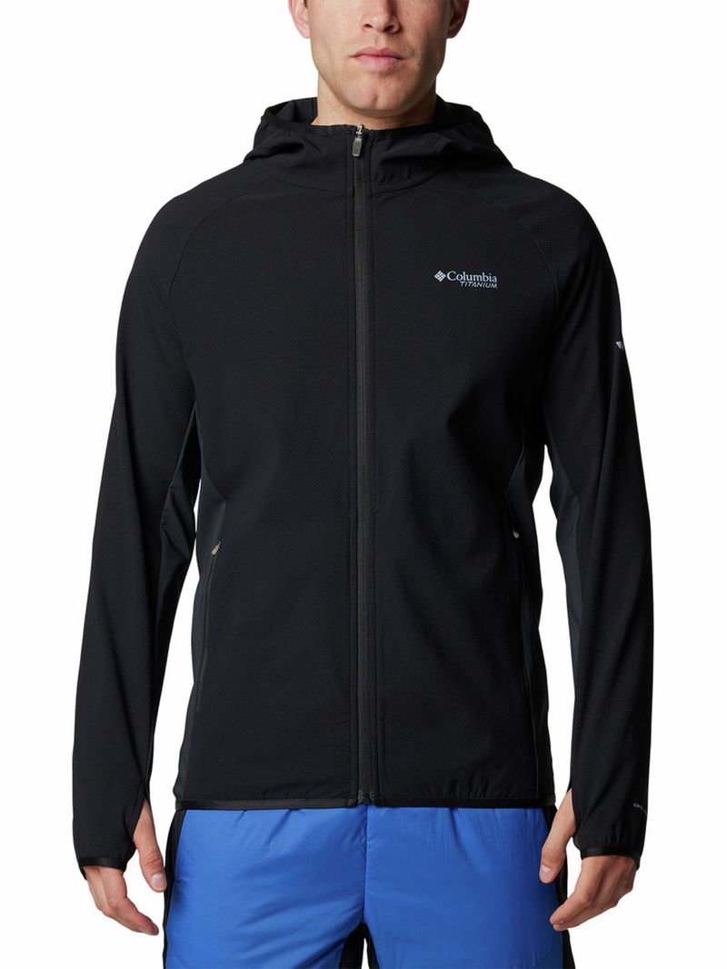 Polar Hombre Spectre Ridge Full Zip Tech Negro Columbia