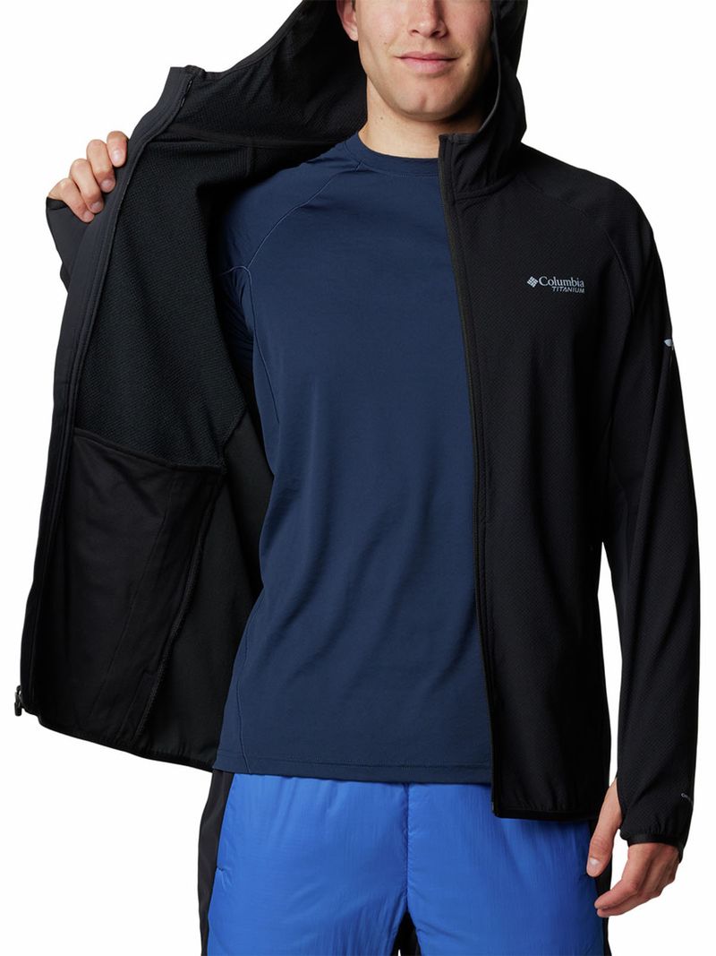 Polar Hombre Spectre Ridge Full Zip Tech Negro Columbia
