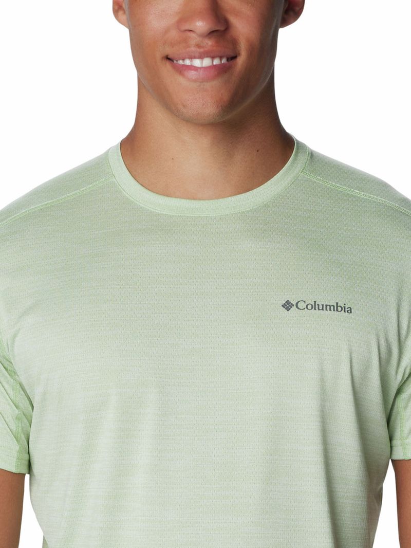 Polera-Manga-Corta-Hombre-Alpine-Chill-Zero-Verde-Columbia