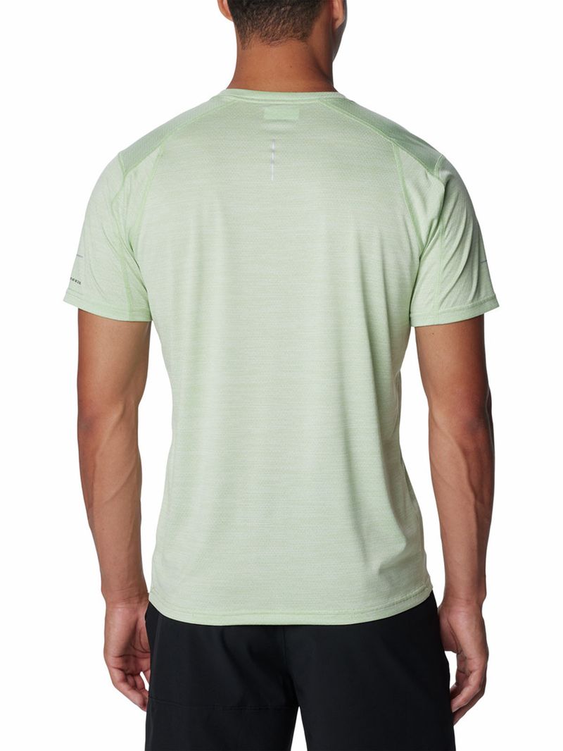 Polera-Manga-Corta-Hombre-Alpine-Chill-Zero-Verde-Columbia