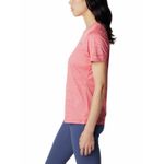 Polera-Manga-Corta-Mujer-Alpine-Chill-Zero-Rojo-Columbia