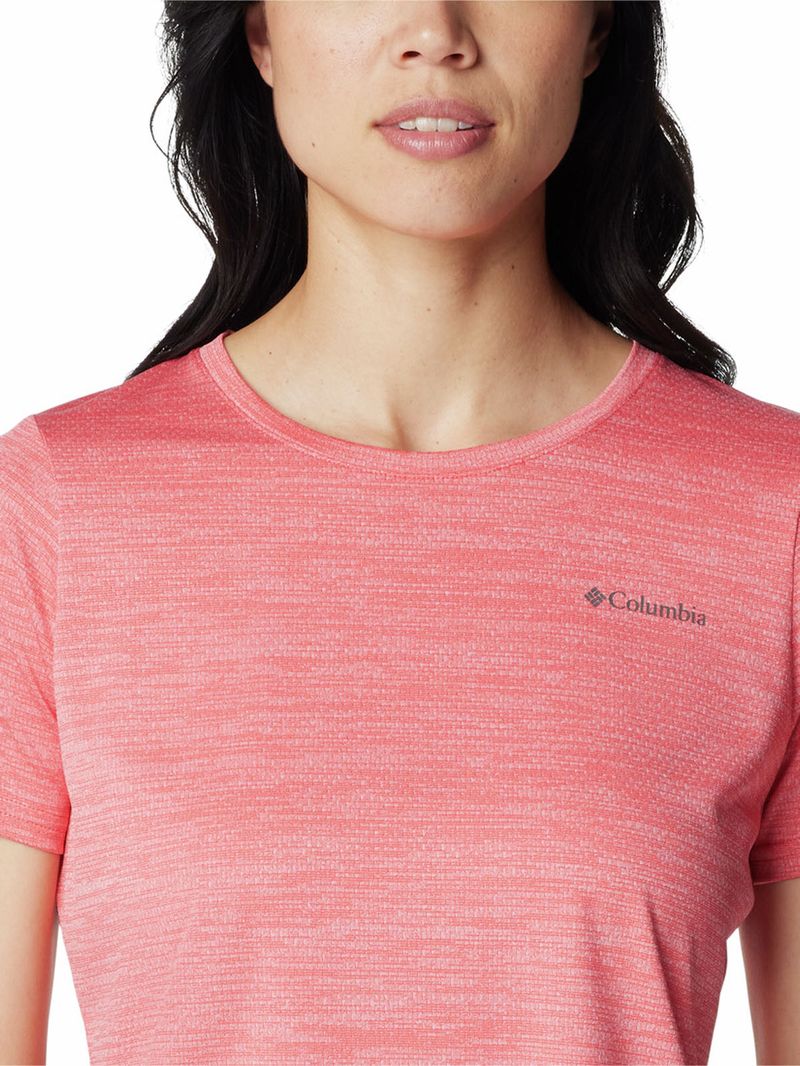 Polera-Manga-Corta-Mujer-Alpine-Chill-Zero-Rojo-Columbia